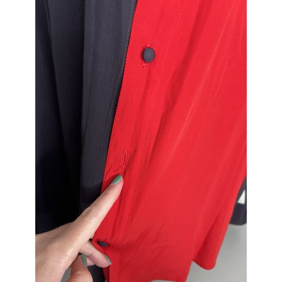 Joe Da Hun Shirt Men Designer Colorblock Striped Made USA Size XL - Picture 14 of 15